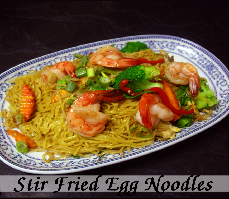 Stir Fried Egg Noodles